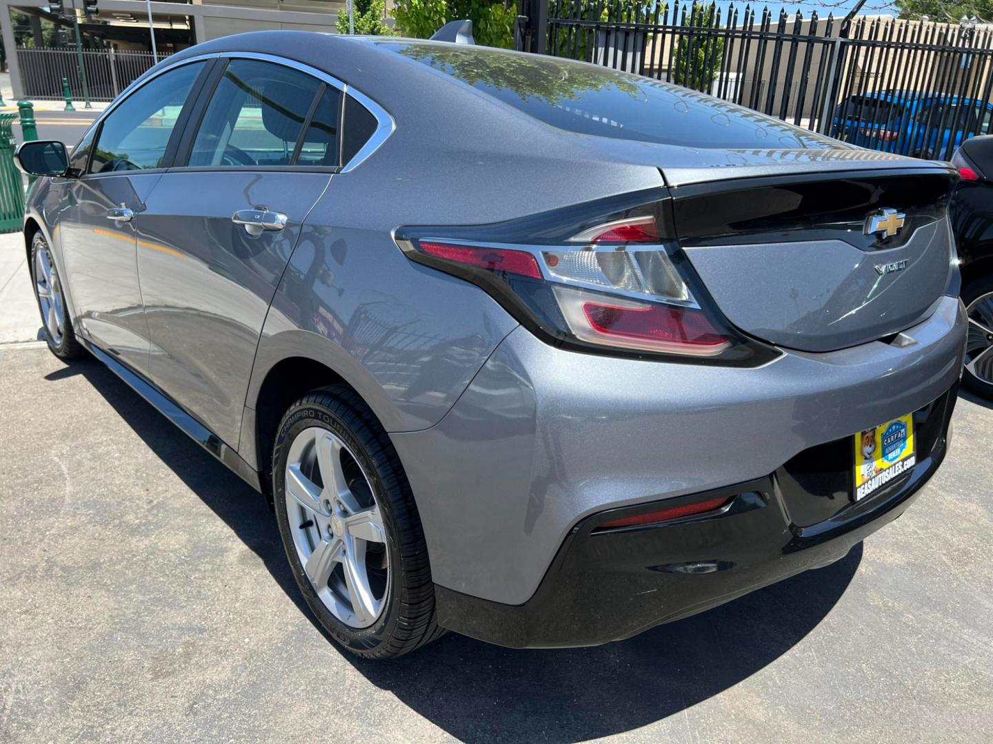 2018 DARK GRAY /BLACK Chevrolet Volt (1G1RC6S55JU) , located at 744 E Miner Ave, Stockton, CA, 95202, (209) 944-5770, 37.956863, -121.282082 - Photo#11